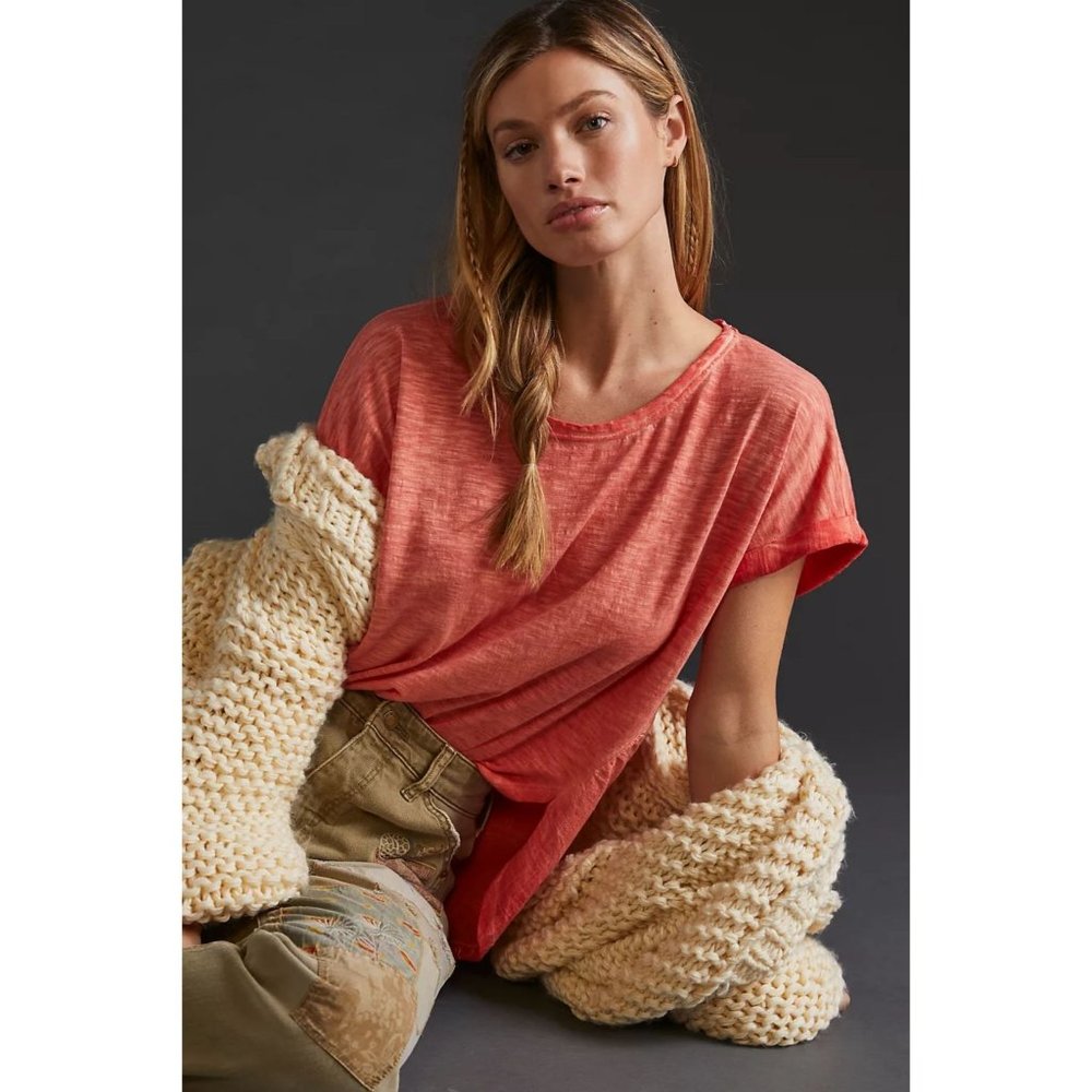 Anthropologie Pilcro Washed Tee